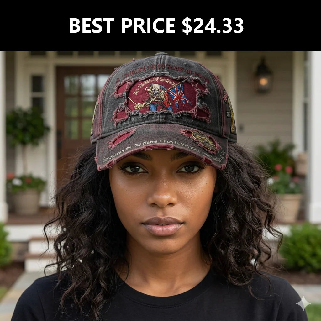 Iron Maiden 50th Anniversary Tribute Cap