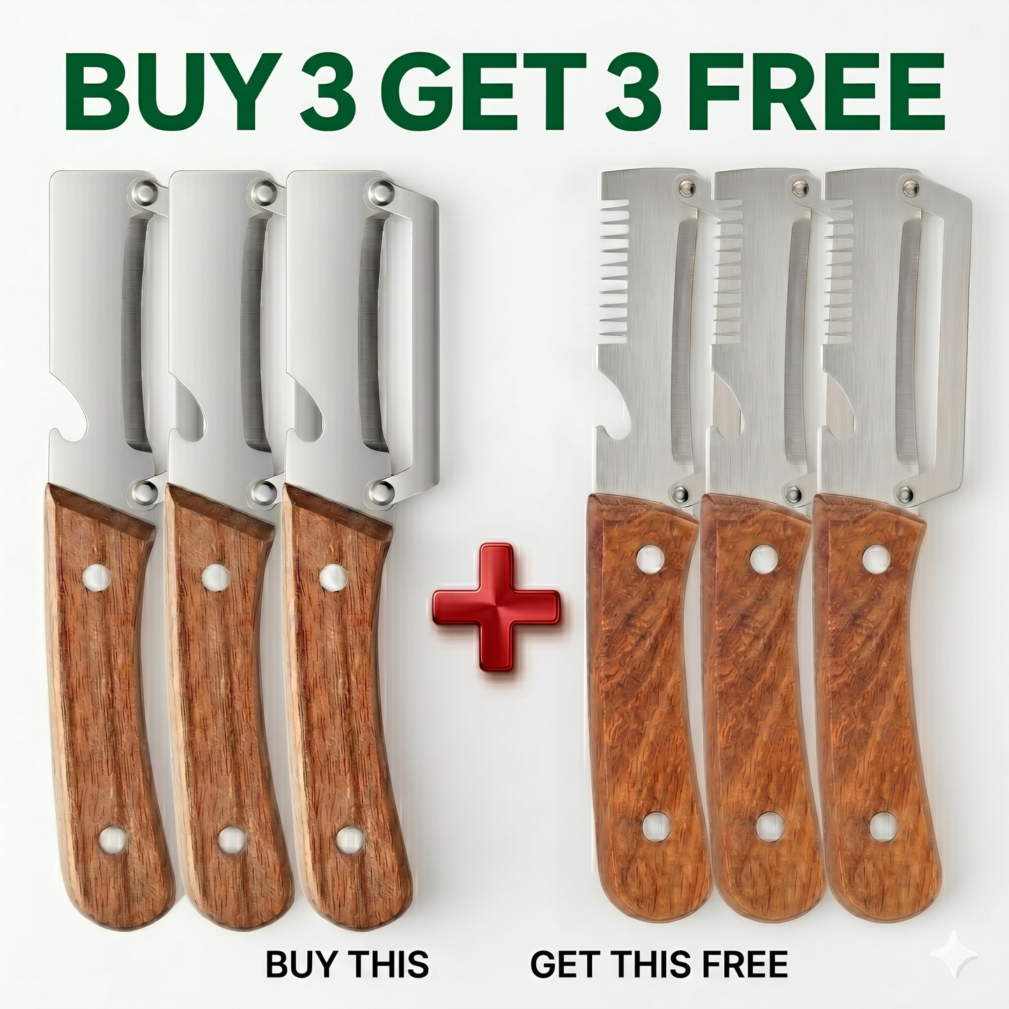 Stainless Peeler , High-Grade Durability, Clean, Precision Peeling + Bottle Opener