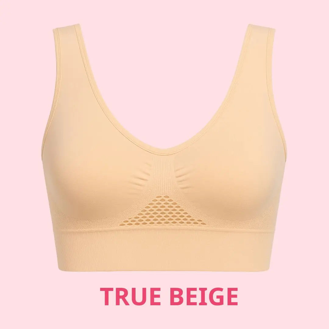 Pure Cotton Buttonless Comfy Lifting Bra