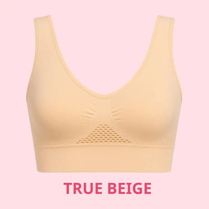 Pure Cotton Buttonless Comfy Lifting Bra