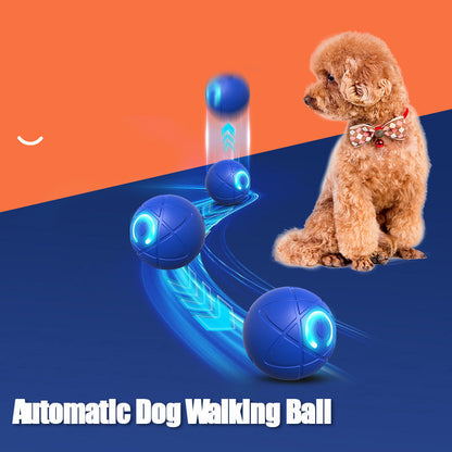 Ziptred™ - Interactive Pet Bounce Ball – USB Rechargeable Motion Toy for Cats 🐱 & Dogs 🐶