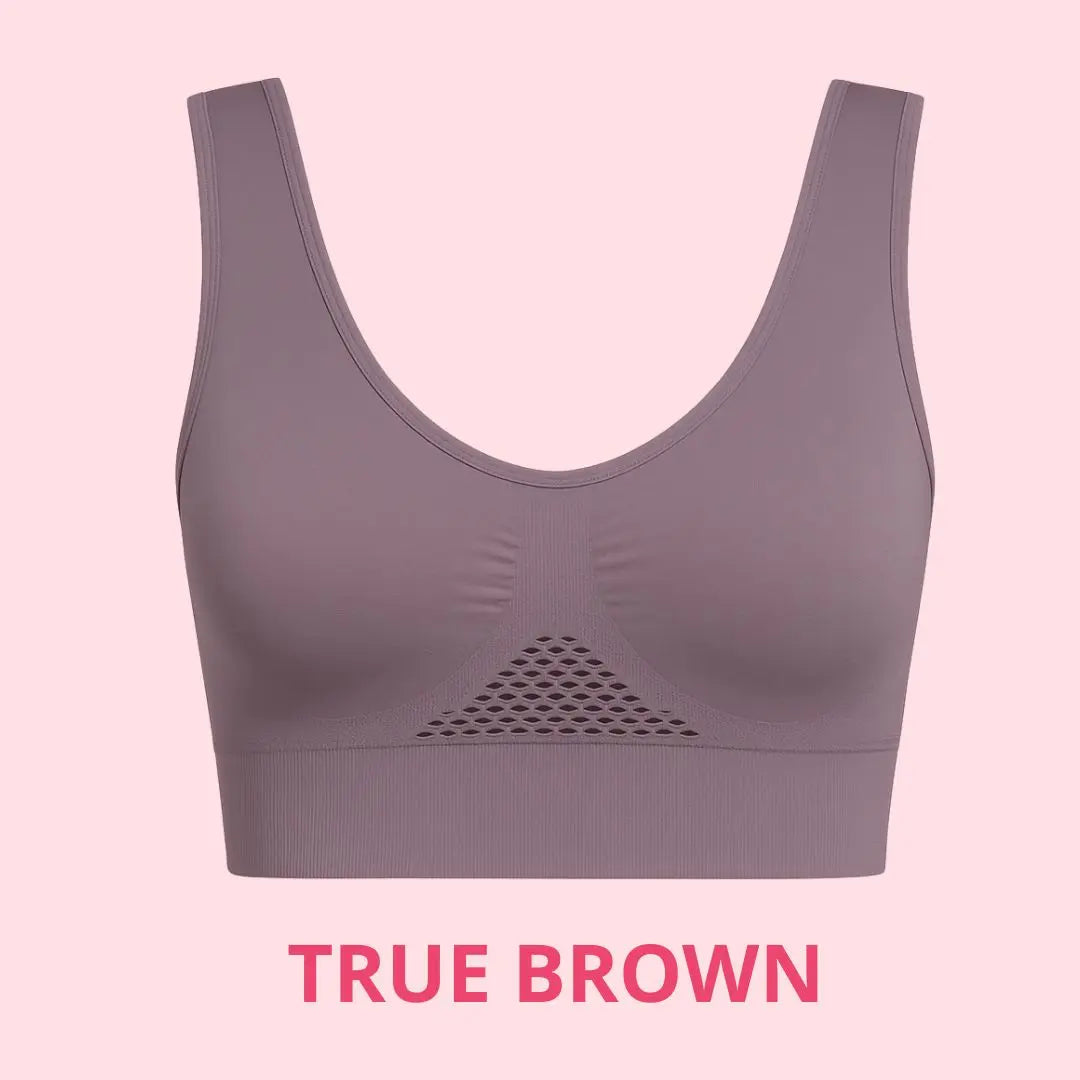 Pure Cotton Buttonless Comfy Lifting Bra