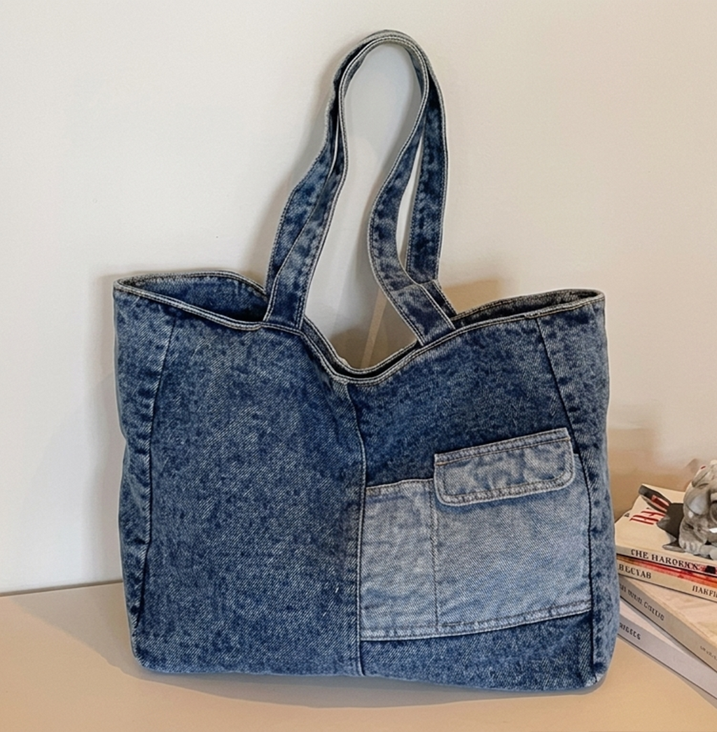 The Essential Denim Tote