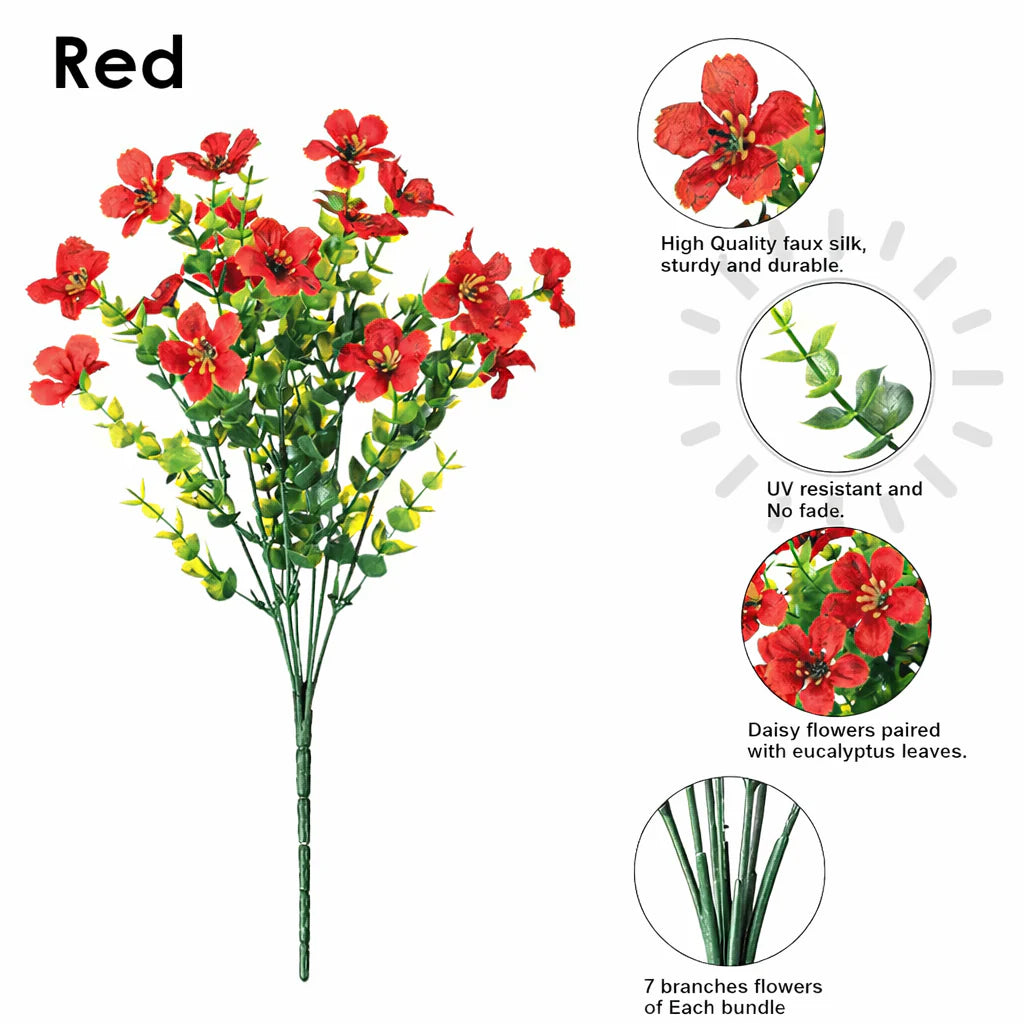 🎉 Last Day Sale 50% OFF🎉Realistic UV-Resistant Outdoor Flowers – Zero Maintenance