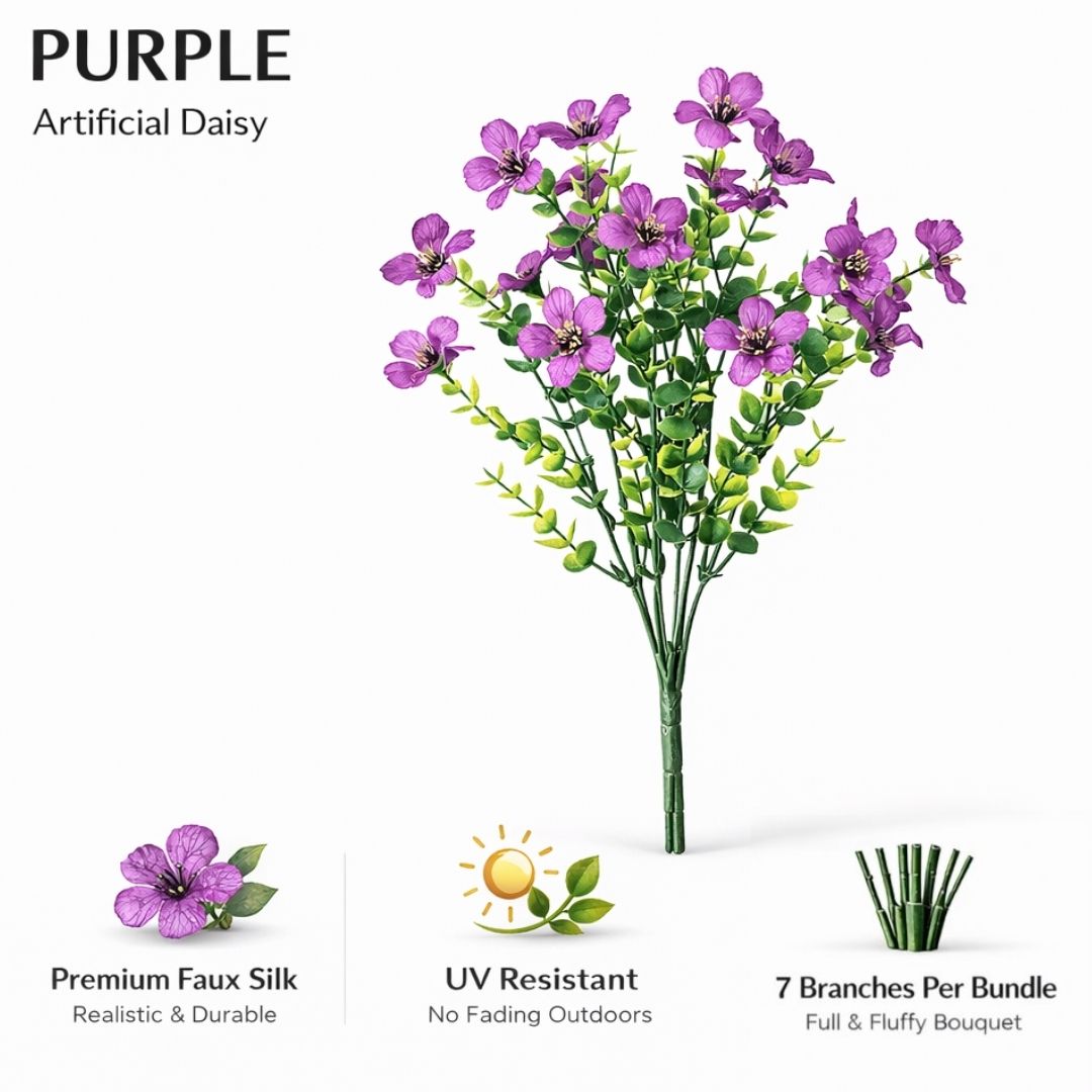 🎉 Last Day Sale 50% OFF🎉Realistic UV-Resistant Outdoor Flowers – Zero Maintenance