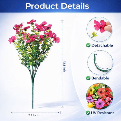 🎉 Last Day Sale 50% OFF🎉Realistic UV-Resistant Outdoor Flowers – Zero Maintenance