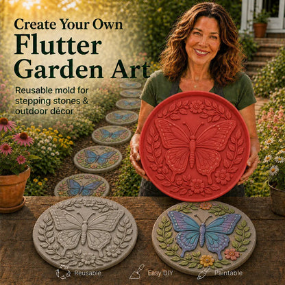 💥 LAST DAY 49% OFF - Garden Art Stepping Stone Mold - BUY 2 FREE SHIPPING