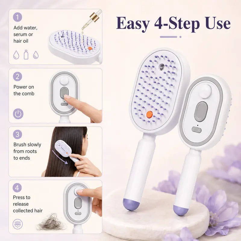 Ziptred™ Electric Spray Air Cushion Massage Comb ❤️Day Sale 50% OFF🔥