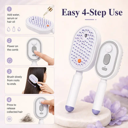 Ziptred™ Electric Spray Air Cushion Massage Comb ❤️Day Sale 50% OFF🔥