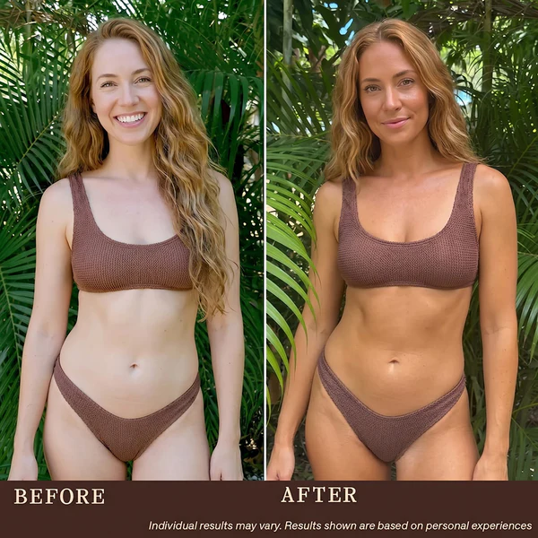 Ziptred™ Natural Self Tanner Lotion Hydrating Streak Free Glow