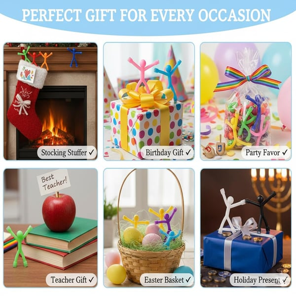 Multi-Purpose Magnetic Fidget Figures