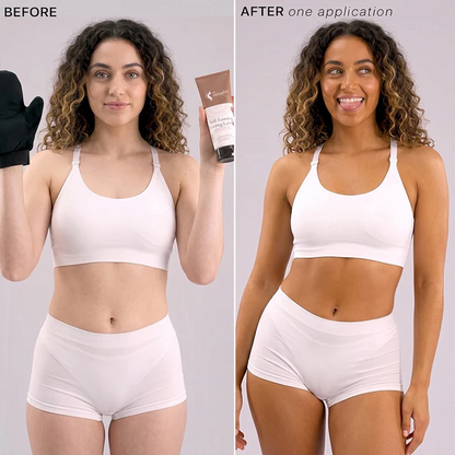 Ziptred™ Natural Self Tanner Lotion Hydrating Streak Free Glow