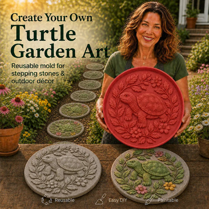 💥 LAST DAY 49% OFF - Garden Art Stepping Stone Mold - BUY 2 FREE SHIPPING