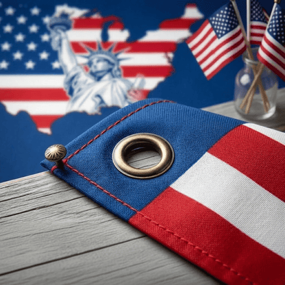 Limited Edition USA 250th Anniversary Fan Flag – Patriotic Outdoor Decor (1776–2026)