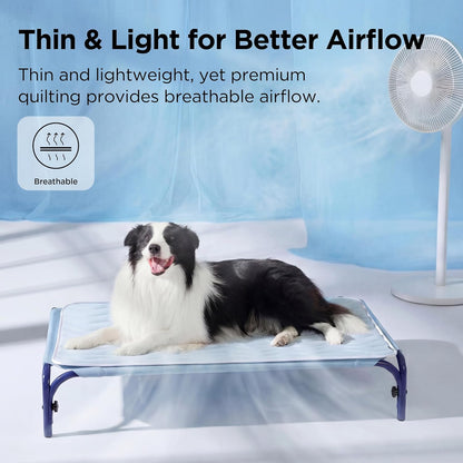 Ice Cooling Mat for Pets, Breathable Cooling Crate Pad Indoor for Pet