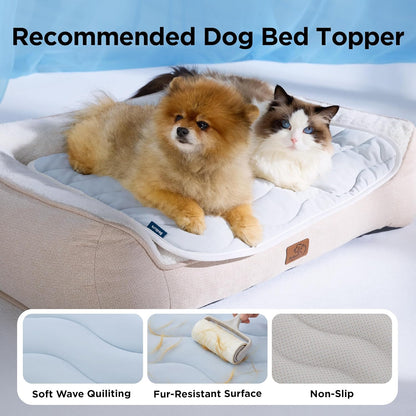 Ice Cooling Mat for Pets, Breathable Cooling Crate Pad Indoor for Pet