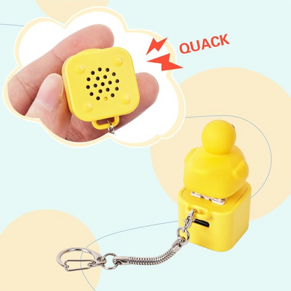 Ziptred™ - Frog Croaking Fidget Toy - Rechargeable Frog Croaking Keychain