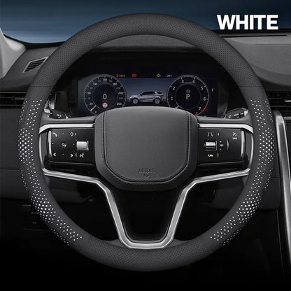 Gripex UltraGrip Breathable Leather Steering Wheel Cover | Anti-Slip, Custom - Fit