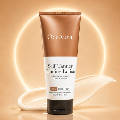 Ziptred™ Natural Self Tanner Lotion Hydrating Streak Free Glow