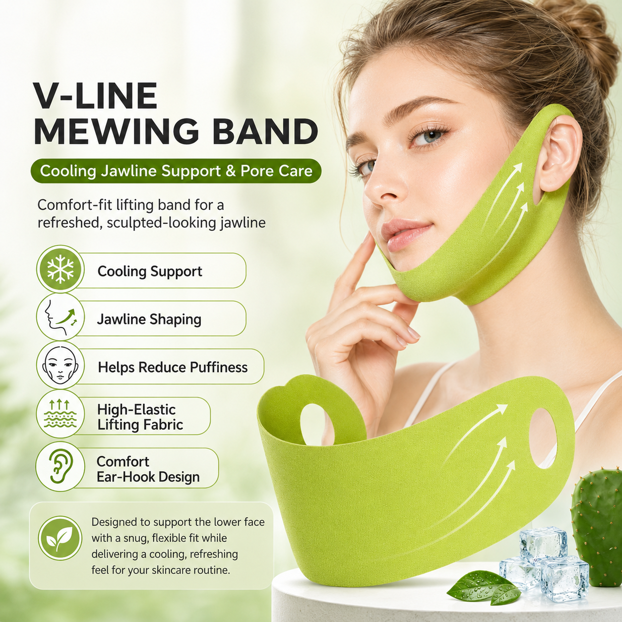 Dr.Melaxin CACTOX V-Lifting Mewing Band – Cactox