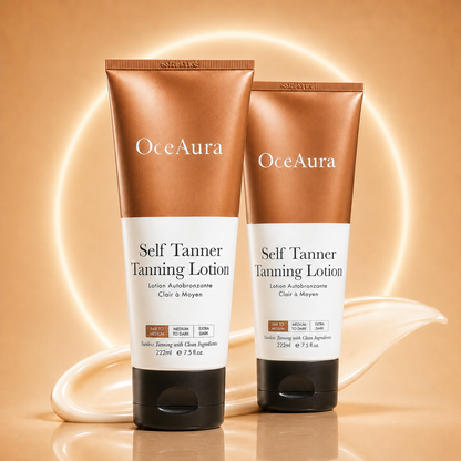 Ziptred™ Natural Self Tanner Lotion Hydrating Streak Free Glow