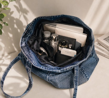The Essential Denim Tote