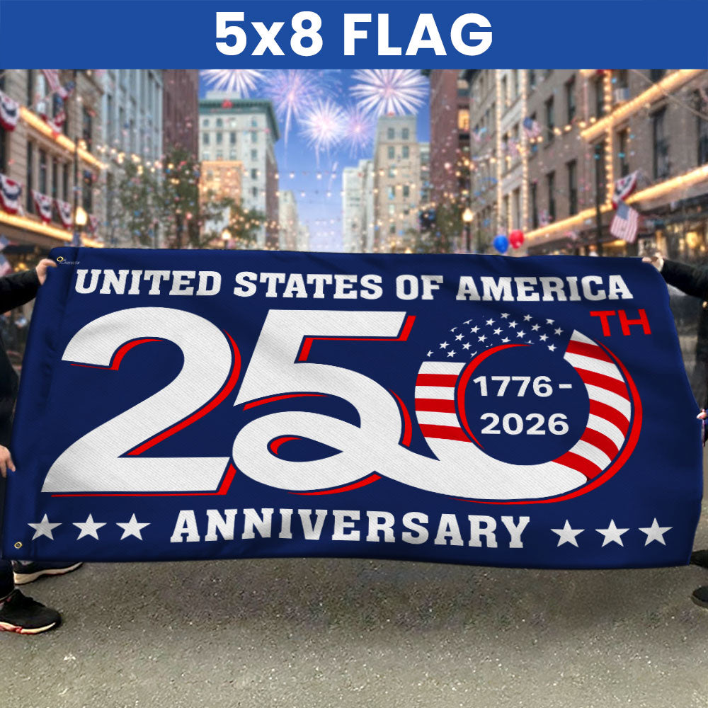 Patriotic 250th Anniversary 1776-2026 United States of America