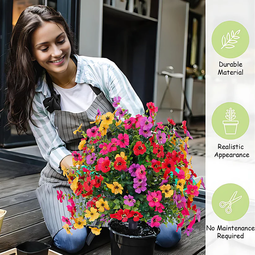 🎉 Last Day Sale 50% OFF🎉Realistic UV-Resistant Outdoor Flowers – Zero Maintenance