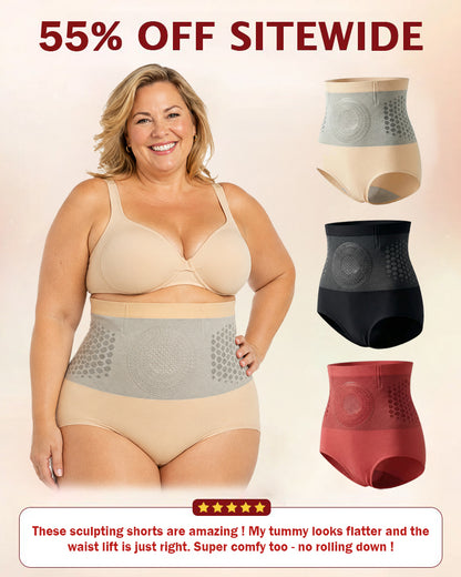 Ziptred™ Moringa & Berberine Tummy Control Shaping Shorts