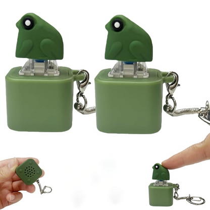 Ziptred™ - Frog Croaking Fidget Toy - Rechargeable Frog Croaking Keychain