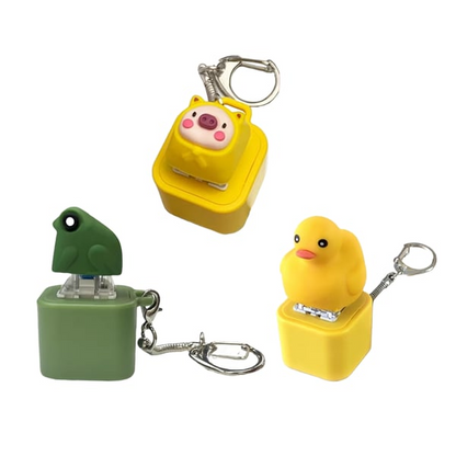 Ziptred™ - Frog Croaking Fidget Toy - Rechargeable Frog Croaking Keychain