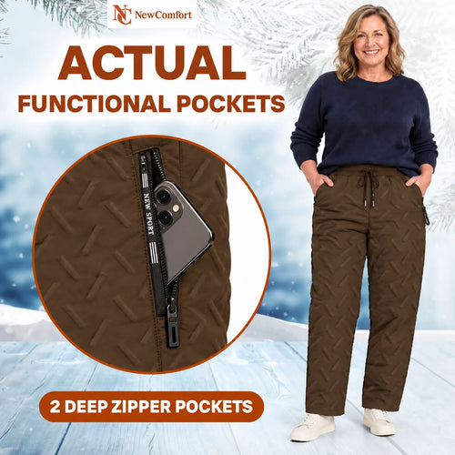 NewComfort - Fleece-Lined Waterproof Pants