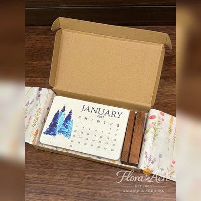 ✨Early Holiday Sale 45% OFF🌱Eco-Friendly Plantable “Timeless” Seed Calendar 2027