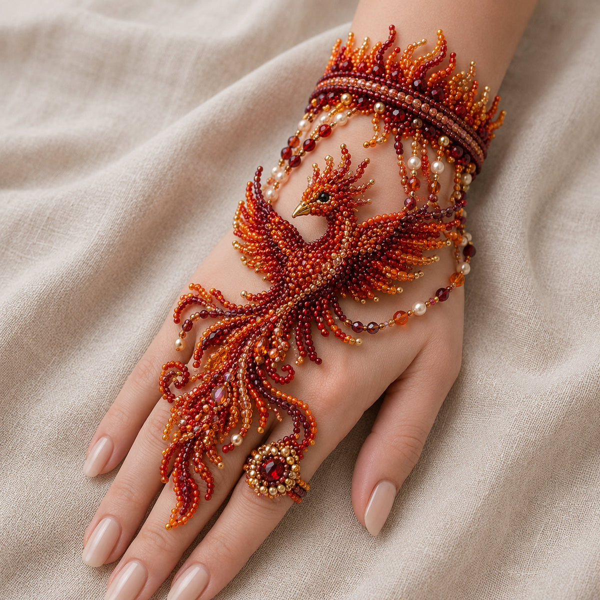 🔥 49% OFF – NEW ARRIVAL✨ DIY Beaded Hand Bracelet Kit – Create Your Own Wearable Art🔥Last 4 hours🔥BUY 3 GET 1 FREE (Add 4 Pcs To Cart)