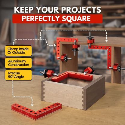 Ziptred™ ProSquare 90 – Right Angle Clamps for Woodworkers