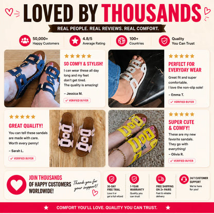 BellaArch™ Summer Sandals