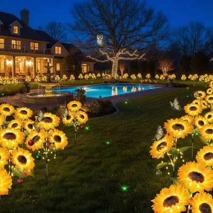 🌻Special Summer Sale 49% OFF - 🌞Solar LED Sunflower Garden Lights