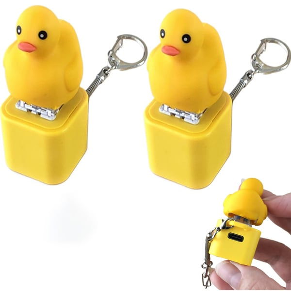 Ziptred™ - Frog Croaking Fidget Toy - Rechargeable Frog Croaking Keychain