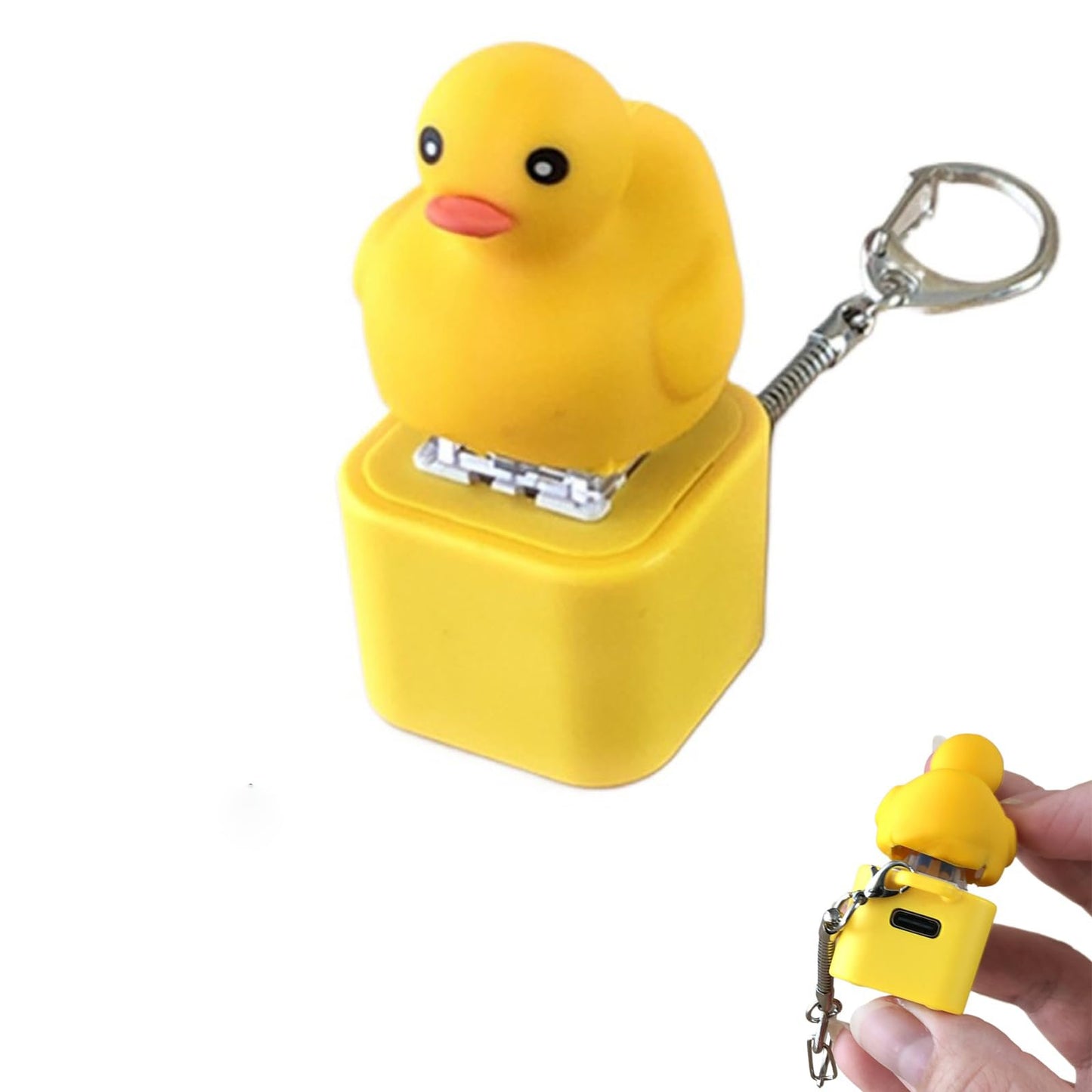 Ziptred™ - Frog Croaking Fidget Toy - Rechargeable Frog Croaking Keychain
