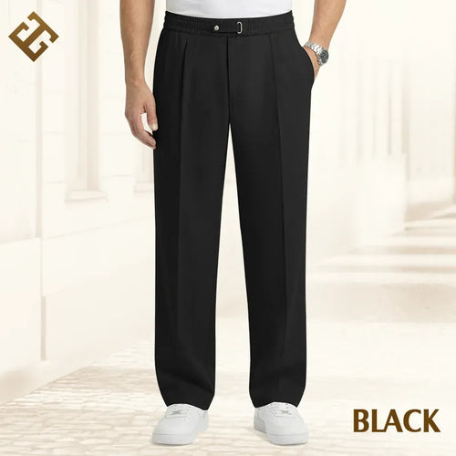 EaseTailor - Flexible Straight Fit Smart Comfort Pants