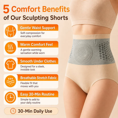 Ziptred™ Moringa & Berberine Tummy Control Shaping Shorts