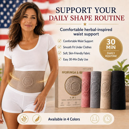 Ziptred™ Moringa & Berberine Tummy Control Shaping Shorts