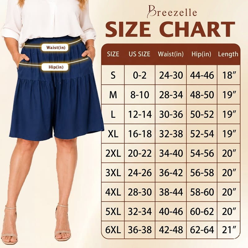 Breezelle™ Flowy Skort Shorts