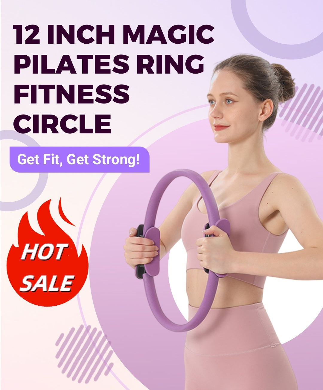 Pilates Fitness Circle – Compact Full-Body Toning Ring