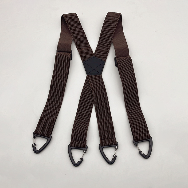 Men’s Heavy-Duty Hook Clip Suspenders – Adjustable X/Y-Back Work Suspenders