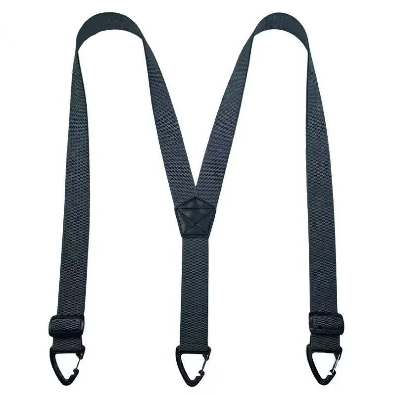 Men’s Heavy-Duty Hook Clip Suspenders – Adjustable X/Y-Back Work Suspenders