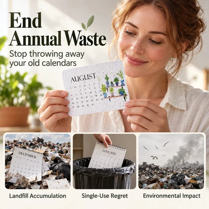 🌱 48% OFF 2027 Plantable Seed Calendar – Use It, Plant It, Grow It 🌼