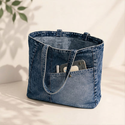 The Essential Denim Tote