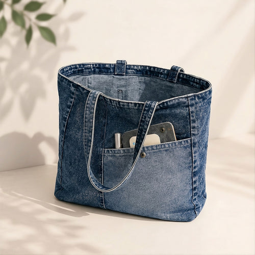 The Essential Denim Tote